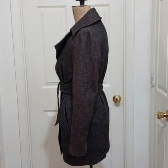 A/X Armani Exchange Charcoal Belted Jacket - Picture 11 of 15